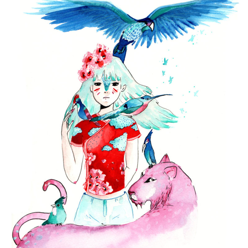 "LibertyGirl" - 21-29.7 cm