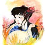 "L'oie de Suzanne " Aquarelle A4