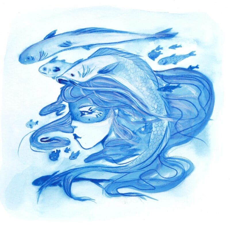 " Je suis la rivière "