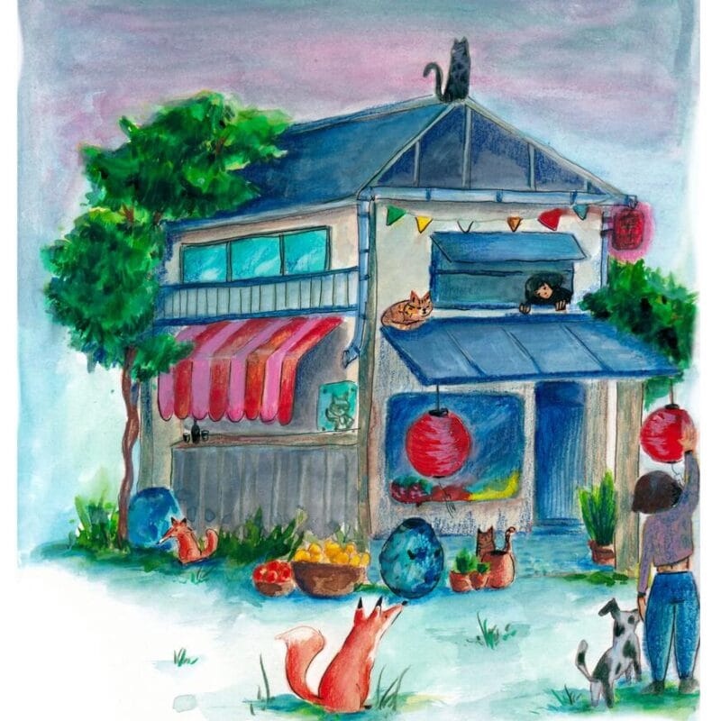 "Façade bonheur"